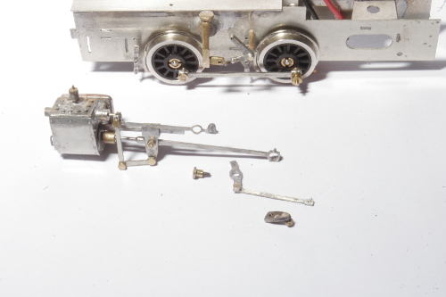 Barclay chassis in bits