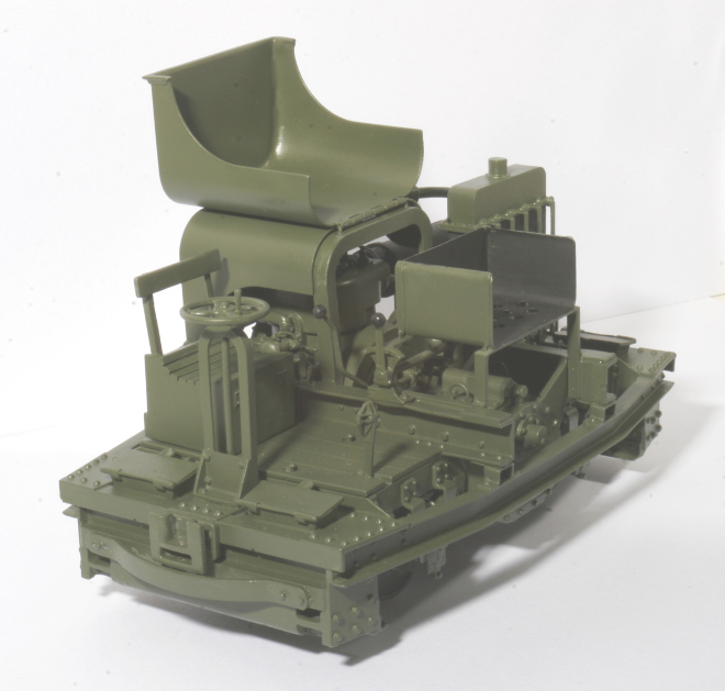 Simplex 20hp 'Trench Tractor' in 16mm scale