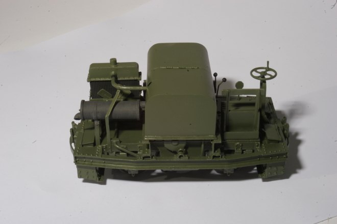 Simplex 20hp 'Trench Tractor' in 16mm scale